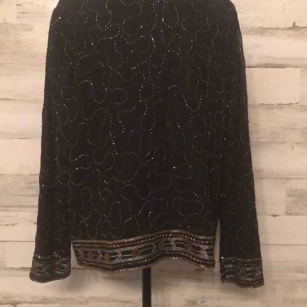 Beaded Evening Jacket - image 4